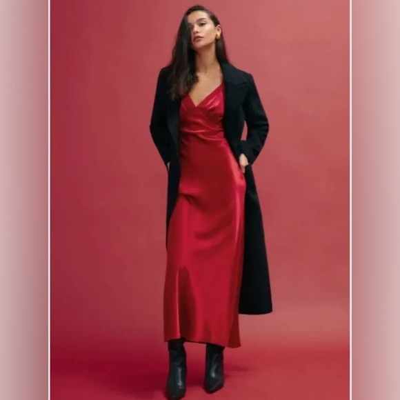 neola silk dress reformation Reformation Neola Silk Maxi Dress